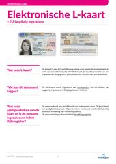 Info fiche. L-kaart