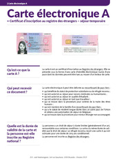 Fiche info. Carte A.