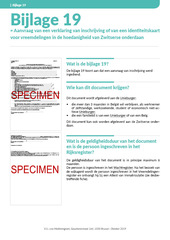 Info fiche. Bijlage 19.