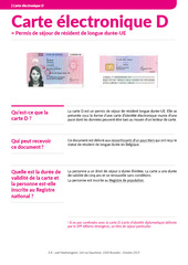 Fiche info. Carte D.
