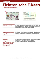 Info fiche. E-kaart.