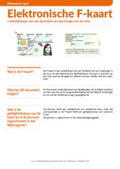 Info fiche. F-kaart.