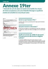 Fiche info. Annexe 19ter.