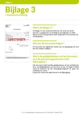 Info fiche. Bijlage 3.