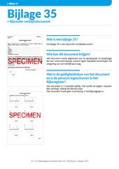 Info fiche. Bijlage 35.