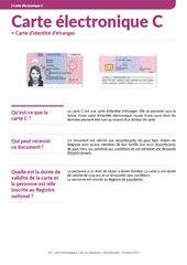 Fiche info. Carte C.