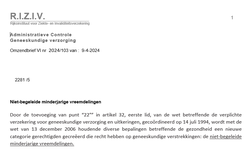 Ziekteverzekering voor NBMV&nbsp;: nieuwe omzendbrief