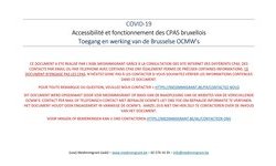 OCMW&nbsp;: toegang en werking van de Brusselse OCMW’s 